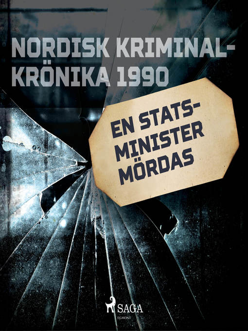 Title details for En statsminister mördas by Diverse - Wait list